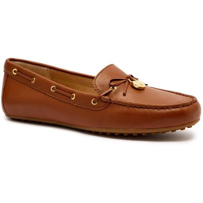 Polo Ralph Lauren LAUREN RALPH LAUREN Skórzane mokasyny WYLIE brązowy 39,5 Polo Ralph Lauren LAUREN RALPH LAUREN Skórzane mokasyny WYLIE brązowy 39,5