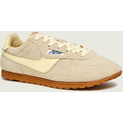 Autry Sneakersy zamsz beżowy 43 Autry Sneakersy zamsz beżowy 43