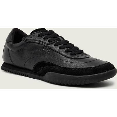 Boss BLACK Skórzane sneakersy Careton_Lowp_sdltb czarny 44 Boss BLACK Skórzane sneakersy Careton_Lowp_sdltb czarny 44