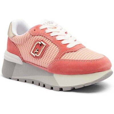 Liu Jo Sneakersy AMAZING 25 zamsz różowy 38 Liu Jo Sneakersy AMAZING 25 zamsz różowy 38
