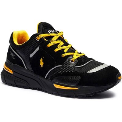 Polo Ralph Lauren Skórzane sneakersy TRACKSTR 250 czarny 40 Polo Ralph Lauren Skórzane sneakersy TRACKSTR 250 czarny 40