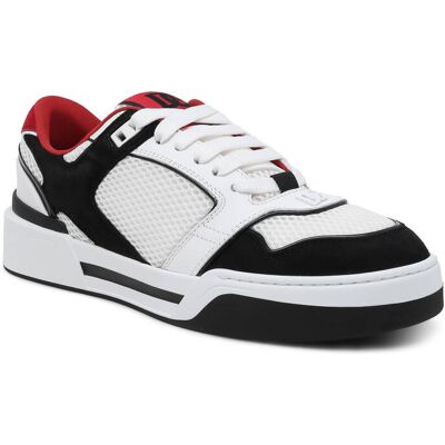 Dolce & Gabbana Skórzane sneakersy biały 43 Dolce & Gabbana Skórzane sneakersy biały 43