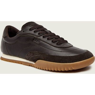 Boss BLACK Skórzane sneakersy Careton_Lowp_sdltb brązowy 43 Boss BLACK Skórzane sneakersy Careton_Lowp_sdltb brązowy 43