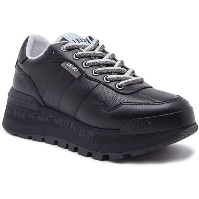 Liu Jo Sneakersy AMAZING 01 czarny 38 Liu Jo Sneakersy AMAZING 01 czarny 38