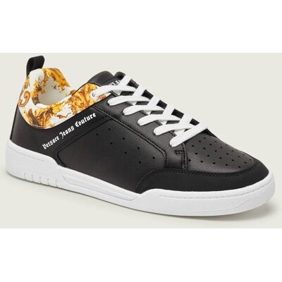 Versace Jeans Couture Skórzane sneakersy FONDO BROOKLYN DIS. 63 czarny 44 Versace Jeans Couture Skórzane sneakersy FONDO BROOKLYN DIS. 63 czarny 44