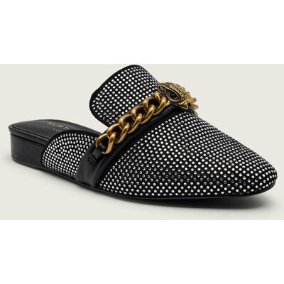 Kurt Geiger Mule CHELSEA zamsz czarny 38 Kurt Geiger Mule CHELSEA zamsz czarny 38