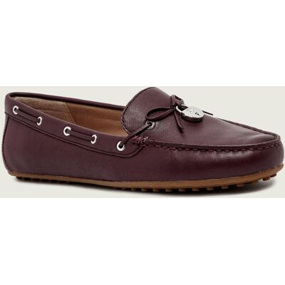 Polo Ralph Lauren LAUREN RALPH LAUREN Skórzane mokasyny WYLIE bordowy 41 Polo Ralph Lauren LAUREN RALPH LAUREN Skórzane mokasyny WYLIE bordowy 41