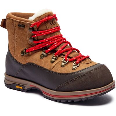 UGG Botki BRECKEN LACE zamsz brązowy 37 UGG Botki BRECKEN LACE zamsz brązowy 37