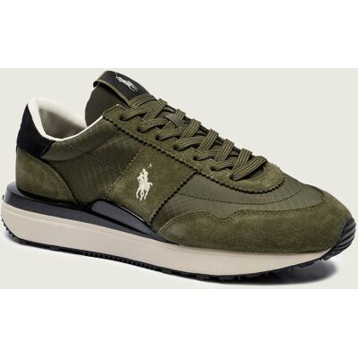 Polo Ralph Lauren Sneakersy TRAIN zamsz oliwkowy 44 Polo Ralph Lauren Sneakersy TRAIN zamsz oliwkowy 44