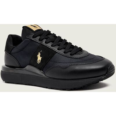 Polo Ralph Lauren Skórzane sneakersy TRAIN 89 czarny 42 Polo Ralph Lauren Skórzane sneakersy TRAIN 89 czarny 42