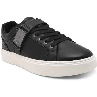 Calvin Klein Skórzane sneakersy czarny 43 Calvin Klein Skórzane sneakersy czarny 43