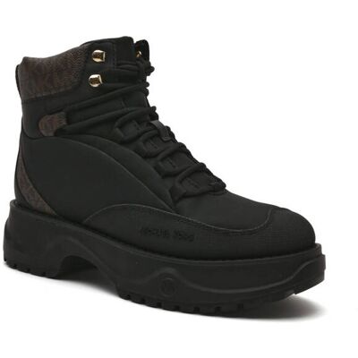 Michael Kors Buty trekkingowe DUPREE HIKER z dodatkiem skóry czarny 38 Michael Kors Buty trekkingowe DUPREE HIKER z dodatkiem skóry czarny 38