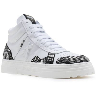 Patrizia Pepe Skórzane sneakersy biały 37 Patrizia Pepe Skórzane sneakersy biały 37