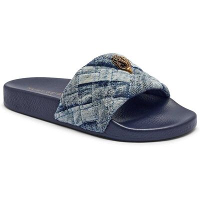 Kurt Geiger Klapki MEENA niebieski 36 Kurt Geiger Klapki MEENA niebieski 36