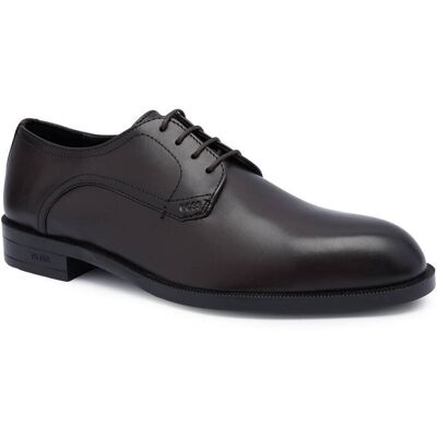 Boss BLACK Skórzane derby Tayil_Derb_bu brązowy 41 Boss BLACK Skórzane derby Tayil_Derb_bu brązowy 41