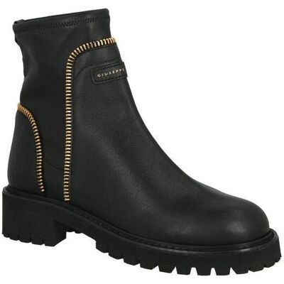 Giuseppe Zanotti Skórzane botki czarny 36 Giuseppe Zanotti Skórzane botki czarny 36