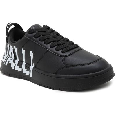 Just Cavalli Skórzane sneakersy czarny 40 Just Cavalli Skórzane sneakersy czarny 40