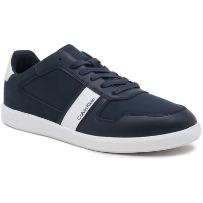 Calvin Klein Skórzane sneakersy granatowy 41 Calvin Klein Skórzane sneakersy granatowy 41