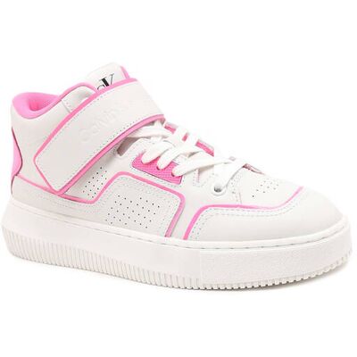 Calvin Klein Jeans Skórzane sneakersy CHUNKY biały 40 Calvin Klein Jeans Skórzane sneakersy CHUNKY biały 40