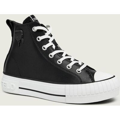 Karl Lagerfeld Skórzane trampki KAMPUS MAX NFT czarny 38 Karl Lagerfeld Skórzane trampki KAMPUS MAX NFT czarny 38