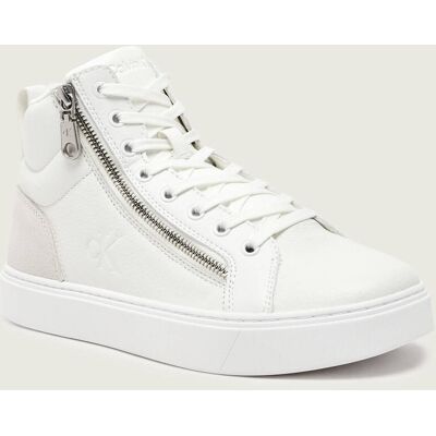 Calvin Klein Skórzane sneakersy CLASSIC biały 45 Calvin Klein Skórzane sneakersy CLASSIC biały 45