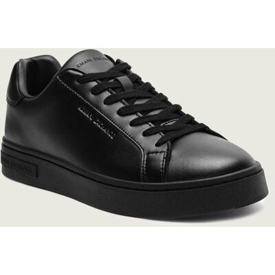 Giorgio Armani Exchange Skórzane sneakersy czarny 45 Giorgio Armani Exchange Skórzane sneakersy czarny 45