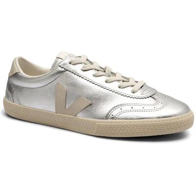 VEJA Skórzane sneakersy Volley srebrny 42 VEJA Skórzane sneakersy Volley srebrny 42