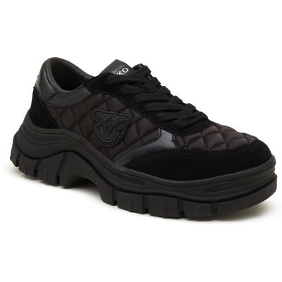 Pinko Sneakersy MEMPHIS zamsz czarny 35 Pinko Sneakersy MEMPHIS zamsz czarny 35