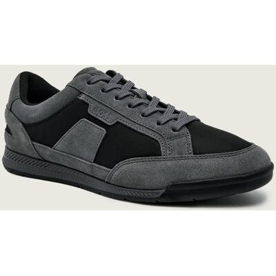 Boss BLACK Sneakersy Nitan_Lowp_sdpny zamsz szary 42 Boss BLACK Sneakersy Nitan_Lowp_sdpny zamsz szary 42