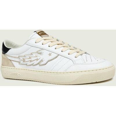 Enterprise Japan Skórzane sneakersy JUPITER ROCKET 1 zamsz biały 44 Enterprise Japan Skórzane sneakersy JUPITER ROCKET 1 zamsz biały 44