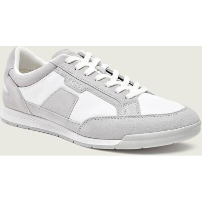 Boss BLACK Sneakersy Nitan_Lowp_sdpny zamsz biały 44 Boss BLACK Sneakersy Nitan_Lowp_sdpny zamsz biały 44