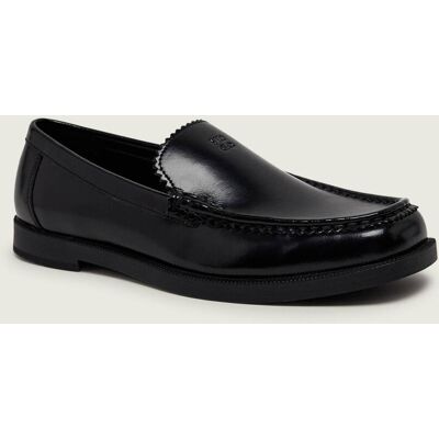 HUGO Skórzane loafersy Liora_Loafer_alt czarny 38 HUGO Skórzane loafersy Liora_Loafer_alt czarny 38