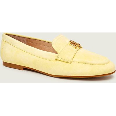 Polo Ralph Lauren LAUREN RALPH LAUREN Mokasyny AVERI III zamsz żółty 37 Polo Ralph Lauren LAUREN RALPH LAUREN Mokasyny AVERI III zamsz żółty 37