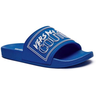 Versace Jeans Couture Klapki niebieski 39 Versace Jeans Couture Klapki niebieski 39