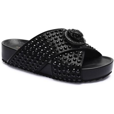 Kurt Geiger Klapki 225-CHELSEA czarny 36 Kurt Geiger Klapki 225-CHELSEA czarny 36