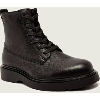 Calvin Klein Skórzane buty wysokie czarny 46 Calvin Klein Skórzane buty wysokie czarny 46