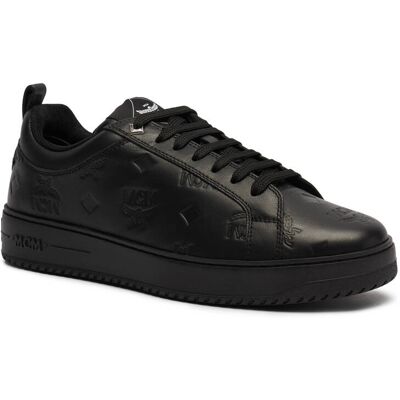 MCM Skórzane sneakersy NEO TERRAIN LO czarny 41 MCM Skórzane sneakersy NEO TERRAIN LO czarny 41