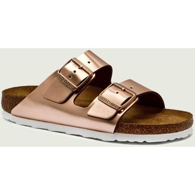 Birkenstock Klapki Arizona NL SFB narrow fit pudrowy róż 41 Birkenstock Klapki Arizona NL SFB narrow fit pudrowy róż 41