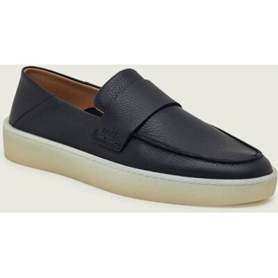 Boss BLACK Skórzane loafersy Randal_Loaf_tb granatowy 40 Boss BLACK Skórzane loafersy Randal_Loaf_tb granatowy 40