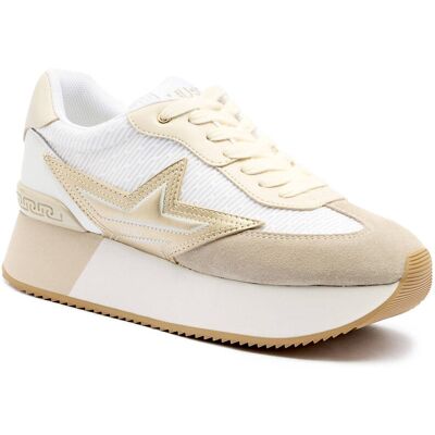 Liu Jo Sneakersy DREAMY 03 zamsz biały 40 Liu Jo Sneakersy DREAMY 03 zamsz biały 40