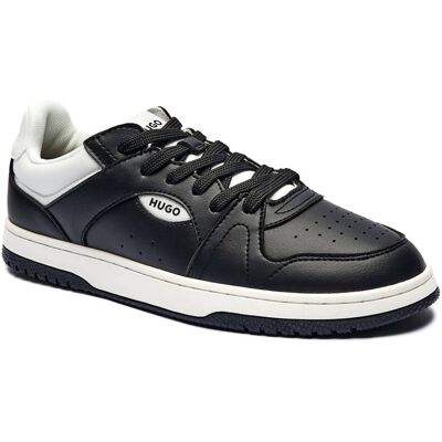 HUGO Sneakersy Hadrian_tenn_puny czarny 41 HUGO Sneakersy Hadrian_tenn_puny czarny 41