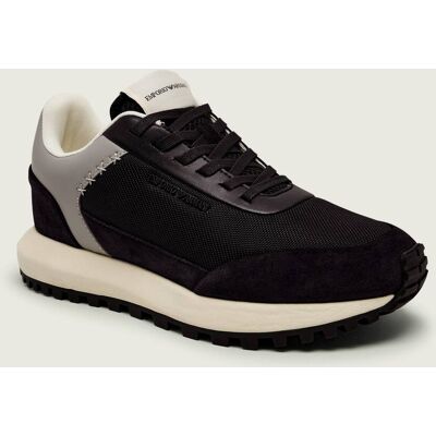 Giorgio Armani Emporio Armani Sneakersy zamsz granatowy 44 Giorgio Armani Emporio Armani Sneakersy zamsz granatowy 44