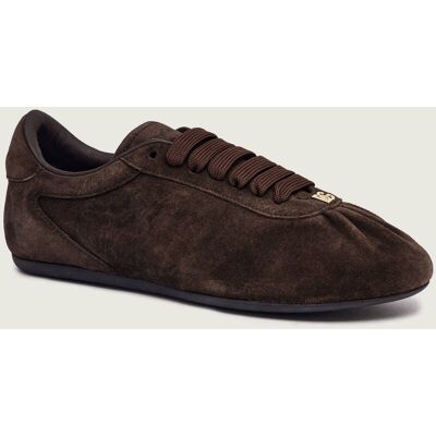 Dolce & Gabbana Sneakersy Bassa zamsz brązowy 39 Dolce & Gabbana Sneakersy Bassa zamsz brązowy 39