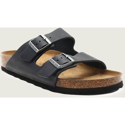 Birkenstock Klapki Arizona Regular Fit skóra czarny 37 Birkenstock Klapki Arizona Regular Fit skóra czarny 37