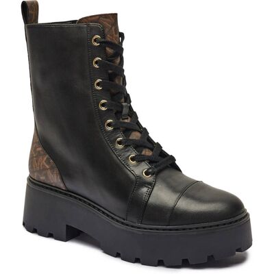 Michael Kors Skórzane botki czarny 36,5 Michael Kors Skórzane botki czarny 36,5