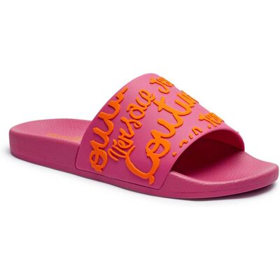 Versace Jeans Couture Klapki SHELLY różowy 37 Versace Jeans Couture Klapki SHELLY różowy 37