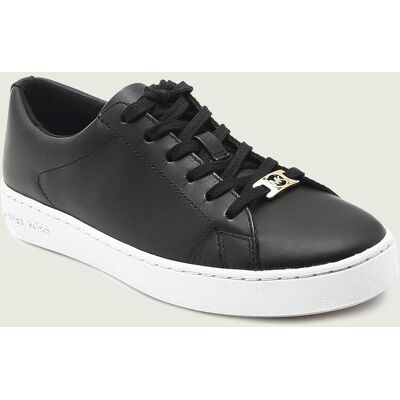 Michael Kors Skórzane trampki KEATON czarny 38,5 Michael Kors Skórzane trampki KEATON czarny 38,5