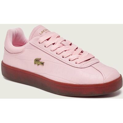 Lacoste Skórzane sneakersy Baseshot różowy 39 Lacoste Skórzane sneakersy Baseshot różowy 39
