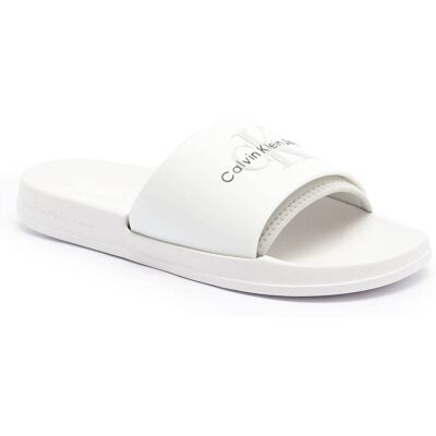 Calvin Klein Jeans Klapki biały 44 Calvin Klein Jeans Klapki biały 44