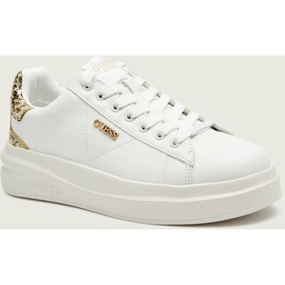 Guess Skórzane sneakersy ELBINA10 biały 39 Guess Skórzane sneakersy ELBINA10 biały 39